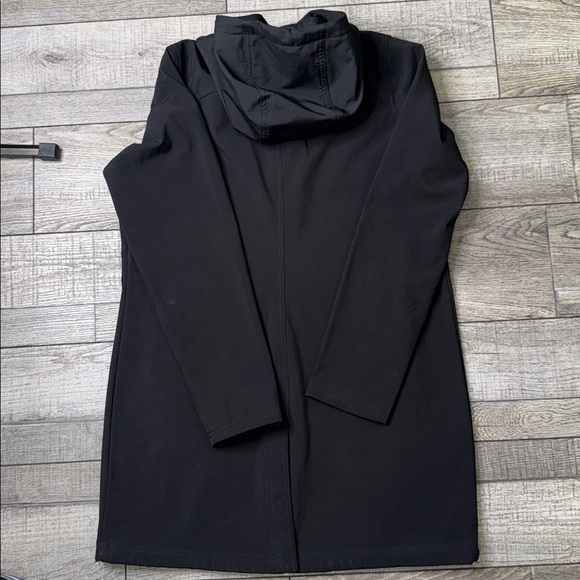 Avalanche Black Softshell Long Jacket - Picture 2 of 10